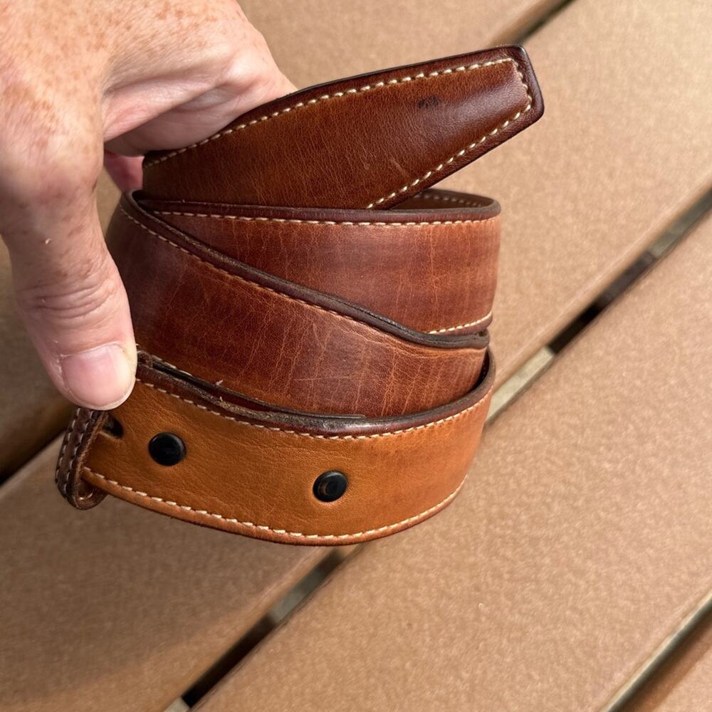 Losco Brown Leather Belt 34"
